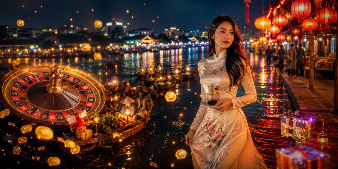 Người dùng Cần Thơ ngồi cà phê khám phá cá cược roulette trực tuyến