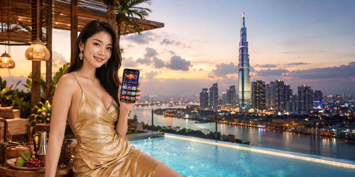 Người dùng TP.HCM mở ứng dụng casino trên điện thoại tại quán cà phê