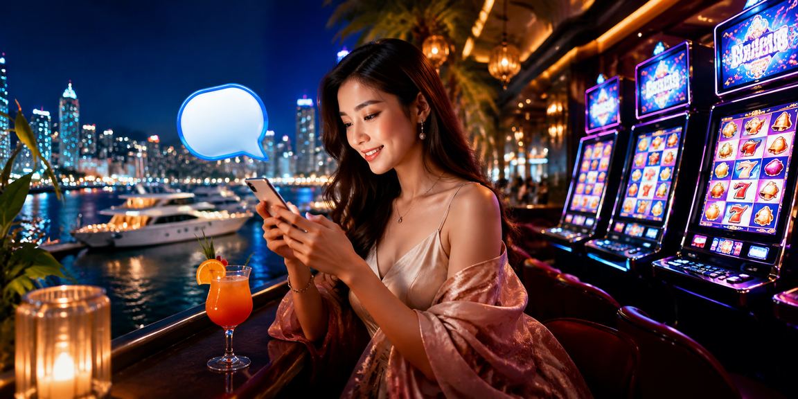 Người dùng tại Nha Trang trải nghiệm slot game trực tuyến trên điện thoại bên bờ biển