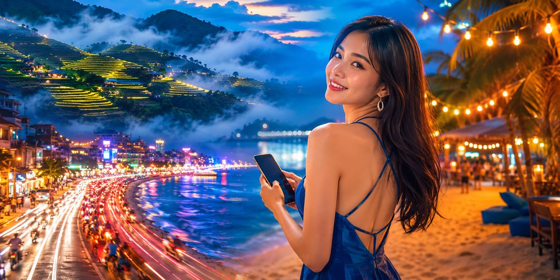 Người chơi truy cập casino trực tuyến trên điện thoại di động tại Sapa