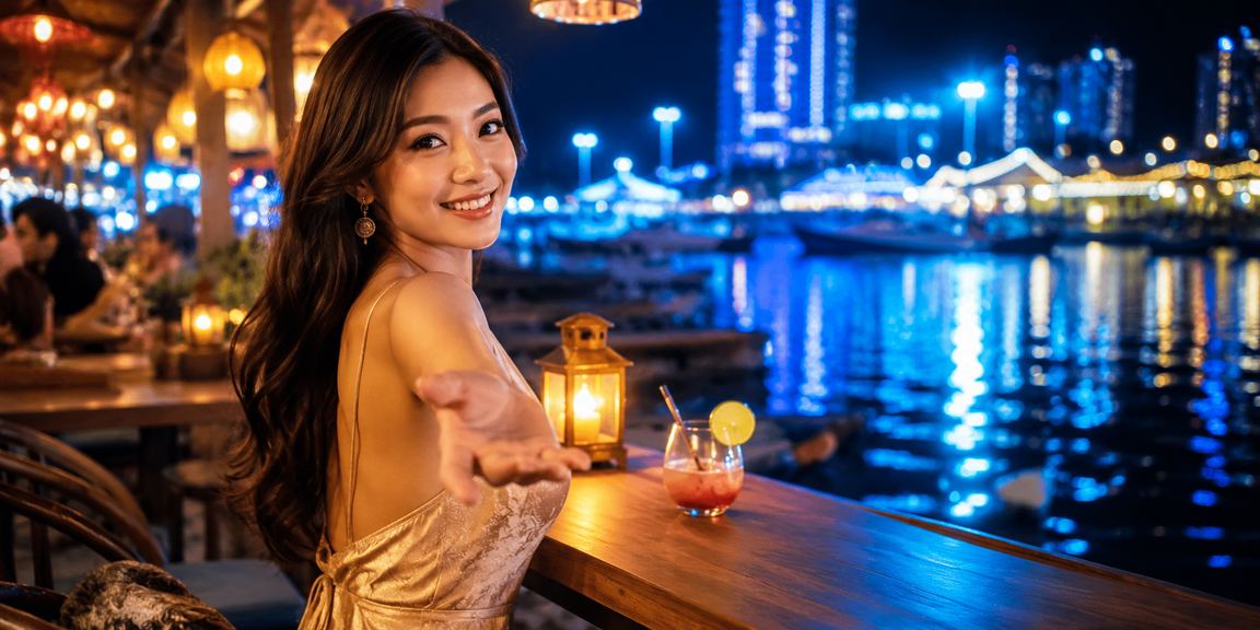 Cảnh đặt cược casino Việt Nam với bầu không khí sôi động và hiện đại